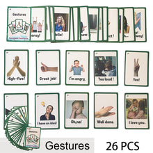 Load image into Gallery viewer, Children Baby English Learning Word Card Pocket Flash  Learning Montessori Educational Toys Word Table Game Card for kids