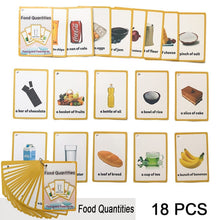 Load image into Gallery viewer, Children Baby English Learning Word Card Pocket Flash  Learning Montessori Educational Toys Word Table Game Card for kids